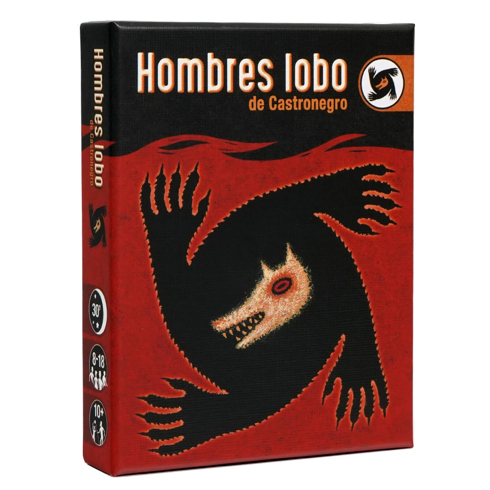 Board Game Werewolf - Hombres Lobo de Castronegro Kart Oyunu
