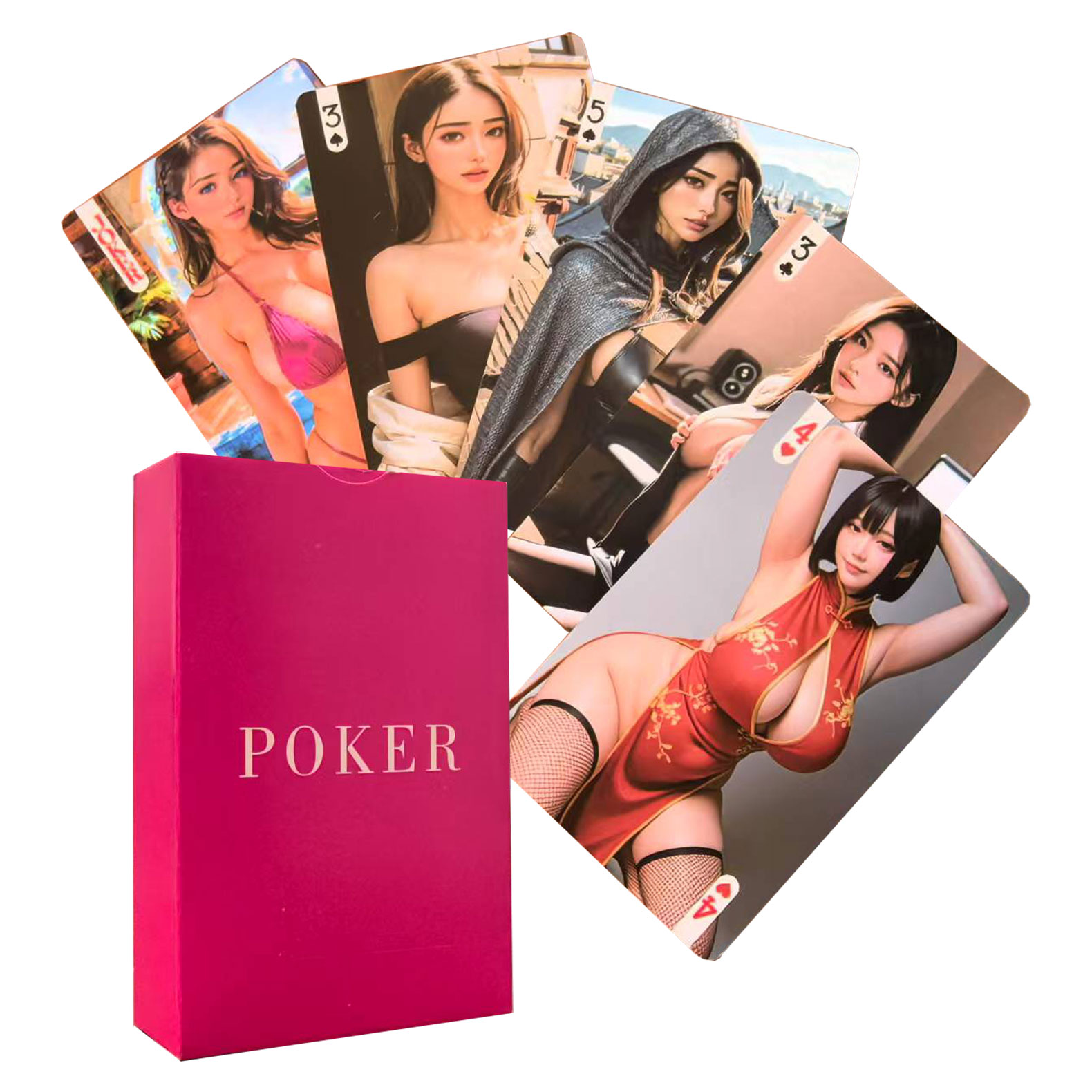 Board Game Werewolf - Oyun Kartları Beaty Poker Masa Oyunu