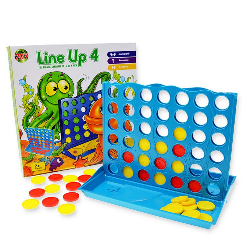 Board Game Ideas - Çocuklar için 3D Dörtlü Sıralı Masa