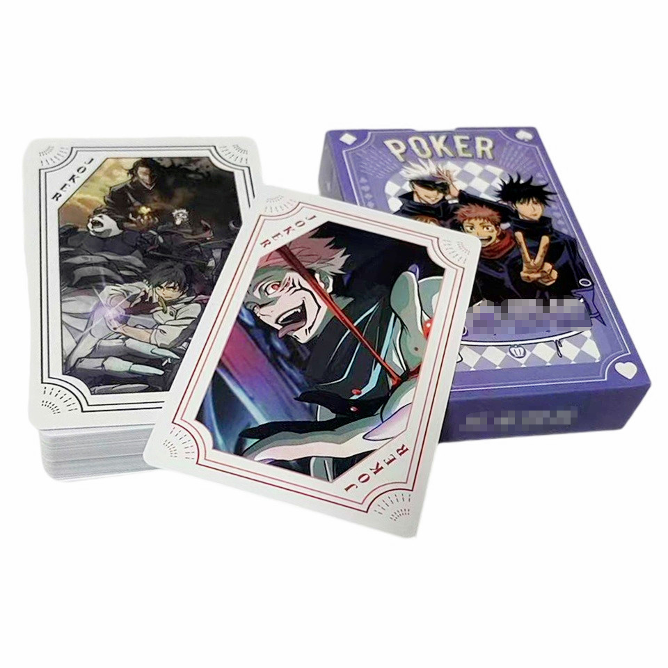 Board Game Zone - Jujutsu Kaisen Poker Kartları Oynama Masa