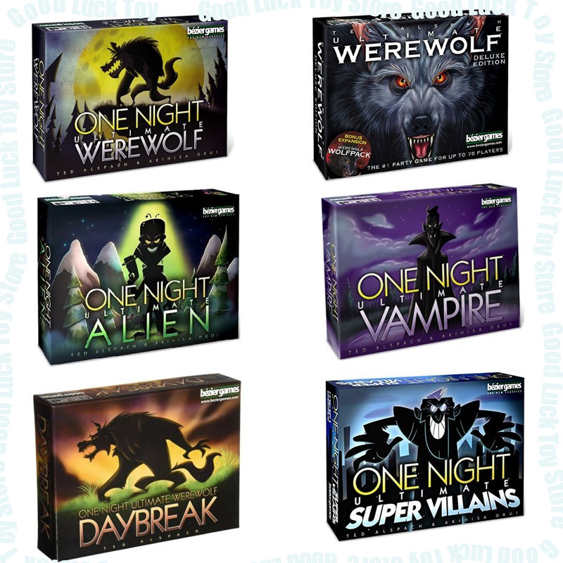 Board Game Werewolf - One Night Ultimate Werewolf Alien Masa