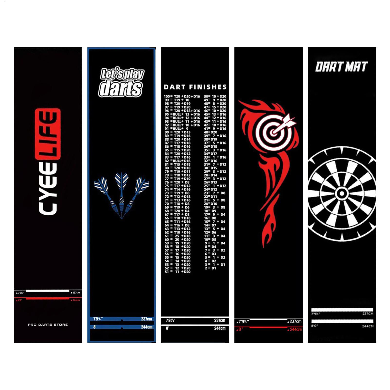 Board Game Room - 1 adet Kaymaz Dart Matı, Atış