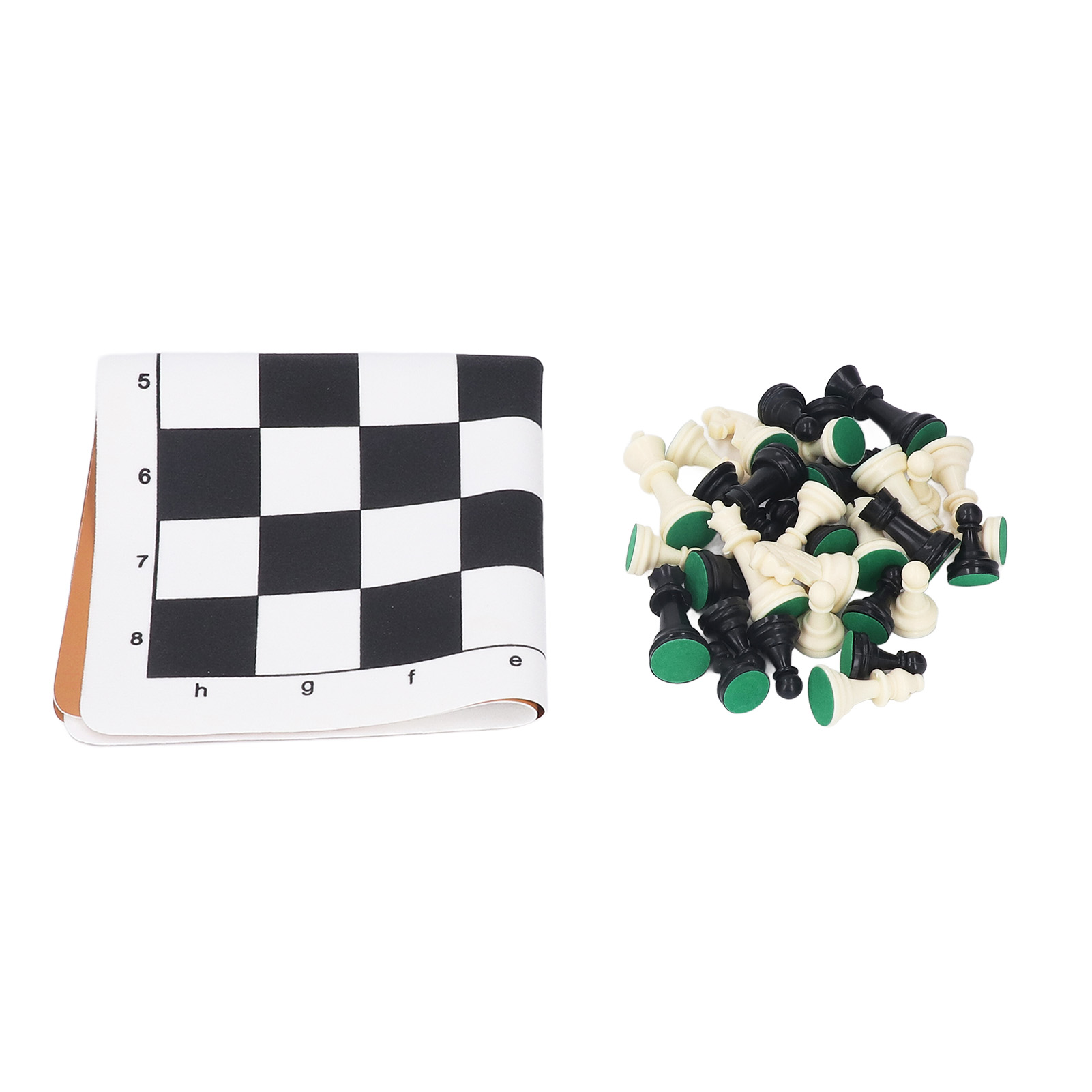 Board Game Operation - Uluslararası Satranç Seti Siyah Beyaz Plastik