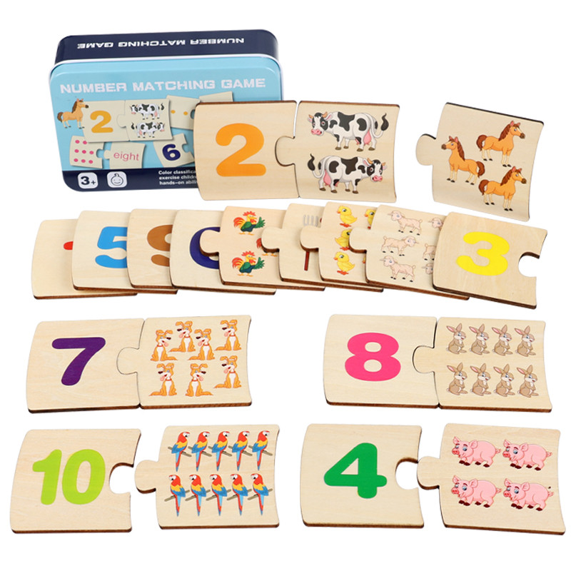 Board Game Organization - Çocuklar İçin Demir Kutu Numaralı Aydınlatıcı