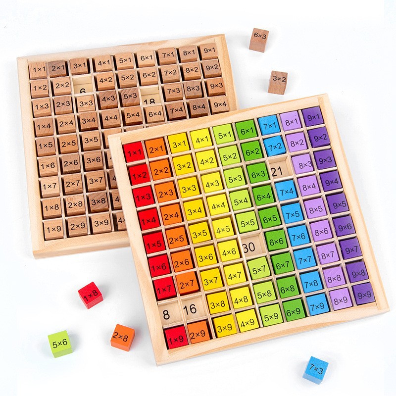 Board Game Zone - Montessori Çocuk Eğitici Oyuncakları Ahşap Çarpım
