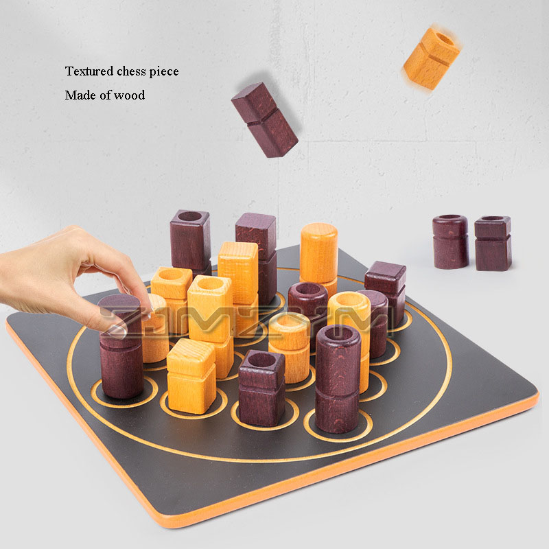 Board Game Quoridor - Ahşap Fransız Satrancı Klasik Quoridor Masa