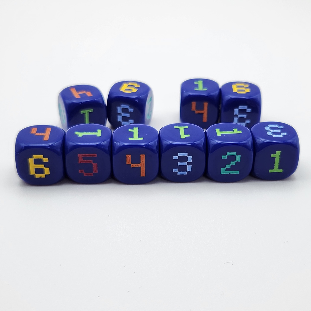 10 adet 14mm 6 Taraflı Dijital - Game Token Counter incelemesi ve fiyatı