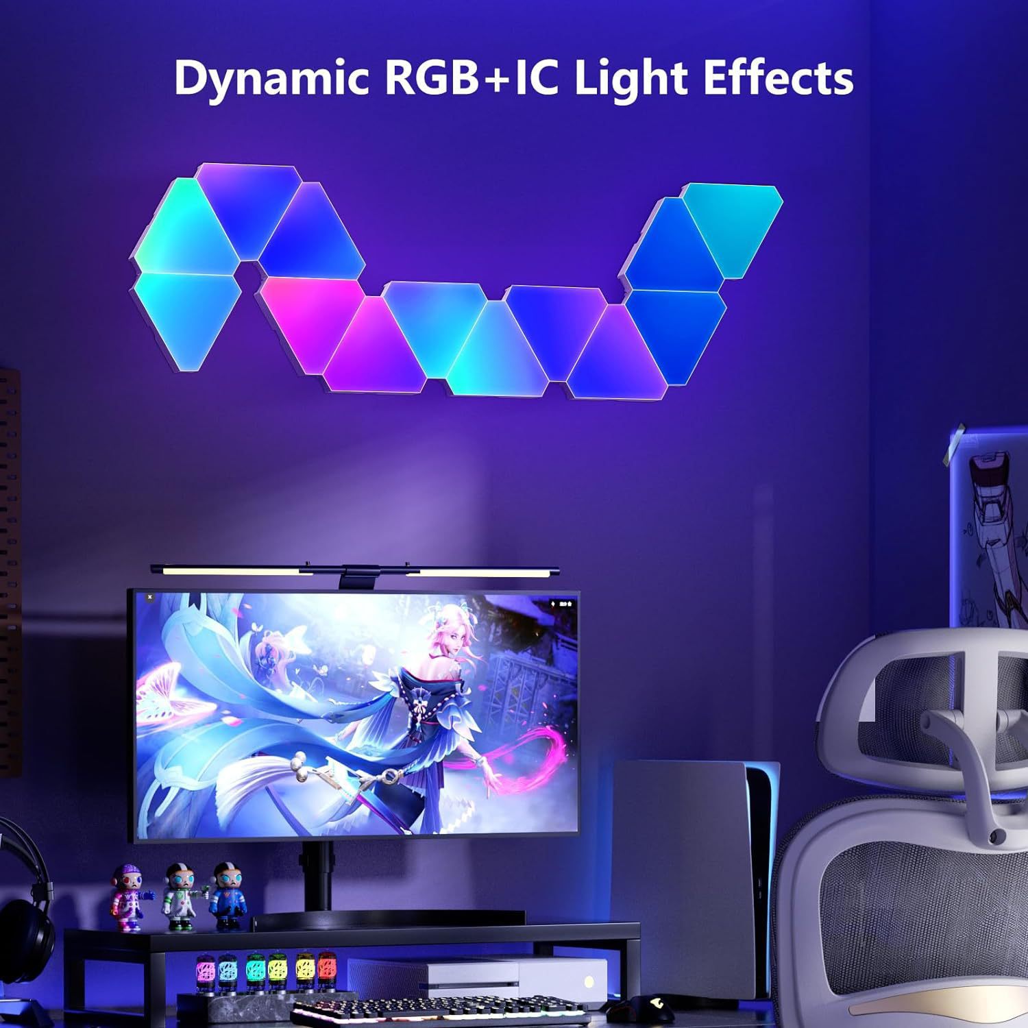 Tuya WiFi RGB Üçgen Kuantum Pa - Board Game Room incelemesi ve fiyatı