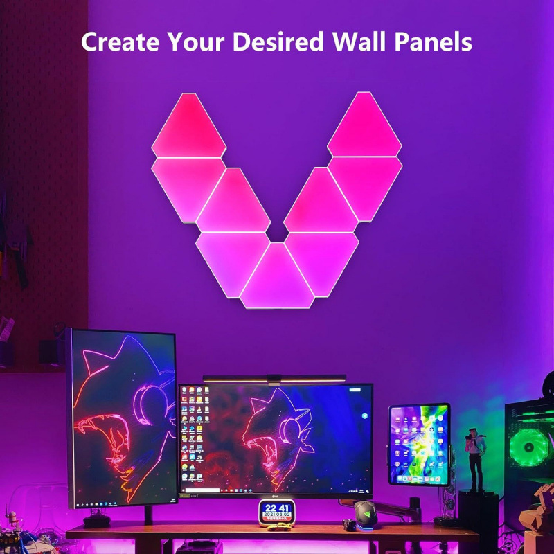 Tuya WiFi RGB Üçgen Kuantum Pa - Board Game Room incelemesi ve fiyatı