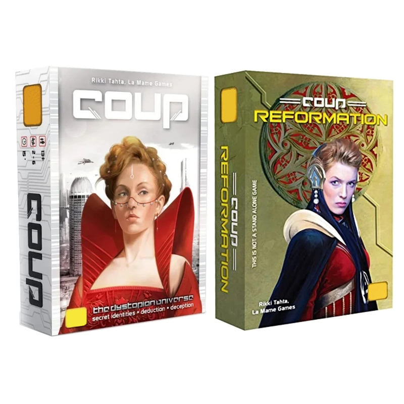 Yeni Coup Tahtaları ve Kartlar - Board Game Bang incelemesi ve fiyatı