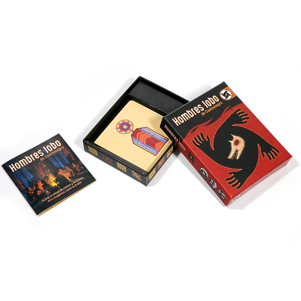 Kurt Adam Kartları Kağıt Kılav - Board Game Werewolf incelemesi ve fiyatı