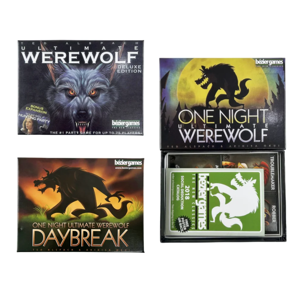 Bir Gece Ultimate Kurt Adam Ka - Board Game Werewolf incelemesi ve fiyatı
