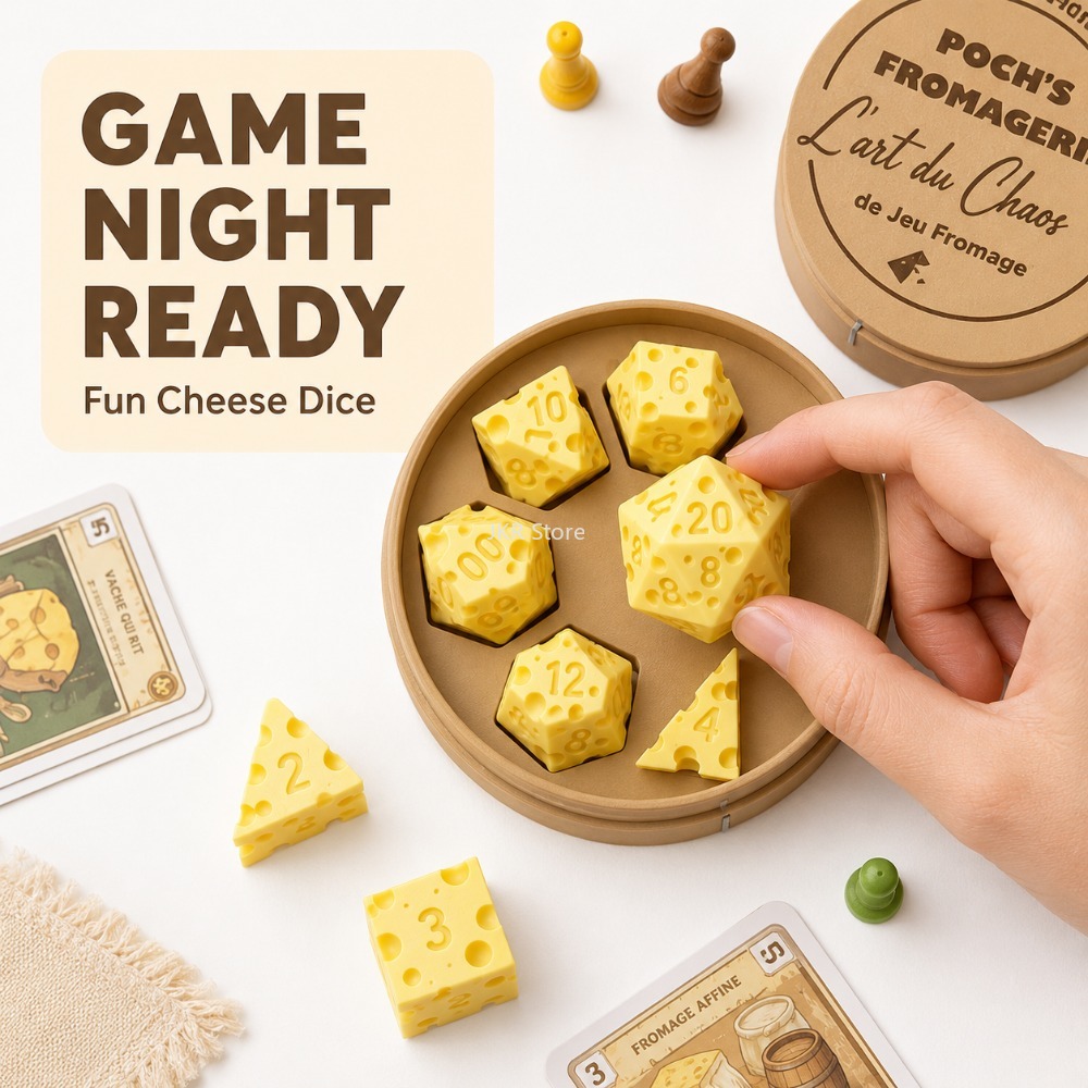 Yaratıcı Düzensiz Peynir Şekli - Board Game Organization incelemesi ve fiyatı
