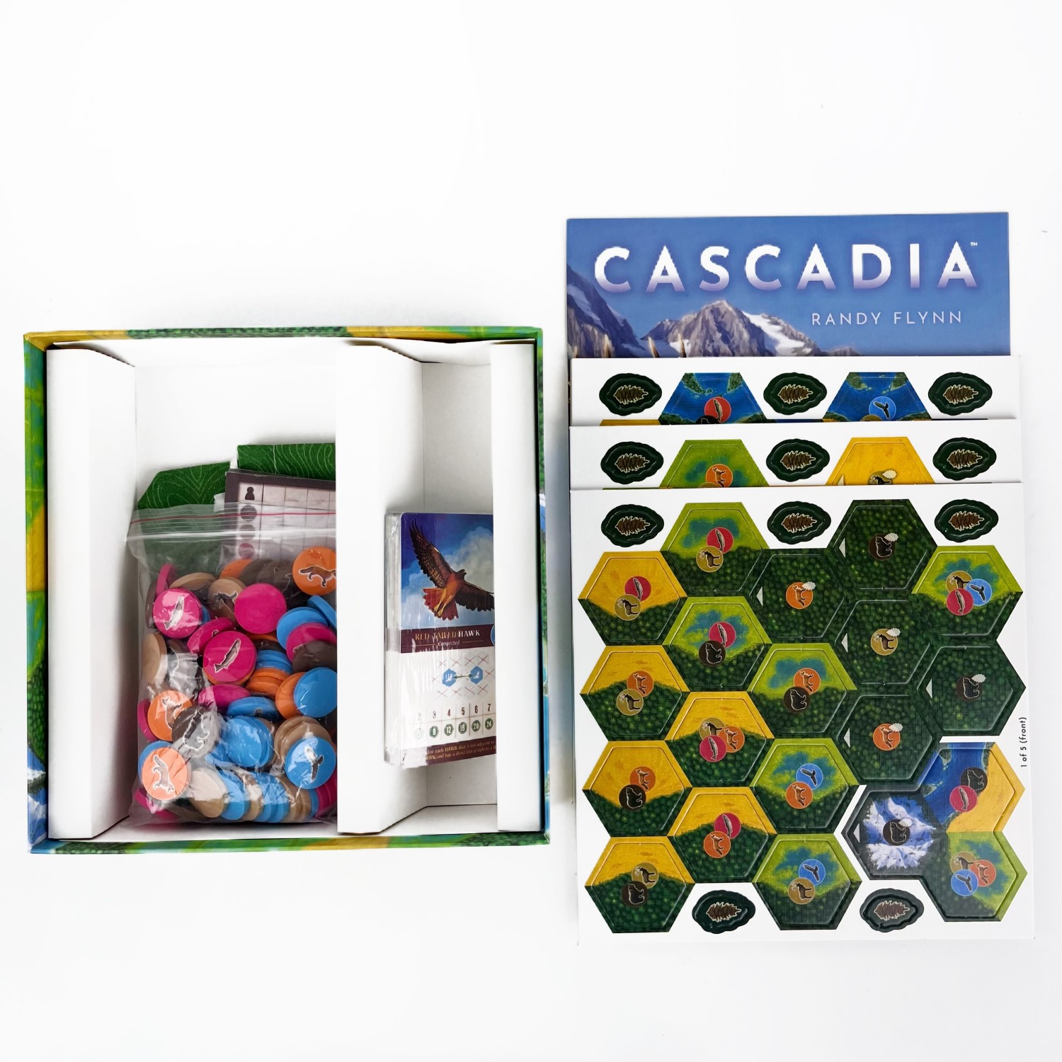 Cascadia Masa Oyunu |   1-4 Oy - Board Game Harmonies incelemesi ve fiyatı