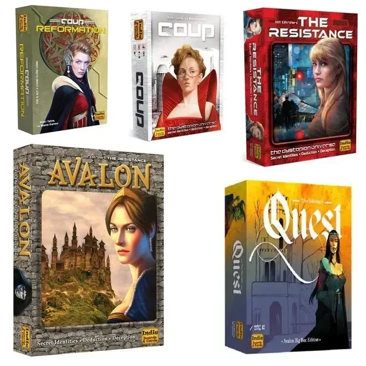 Masa oyunu Direniş Avalon Coup - Board Game Bang incelemesi ve fiyatı