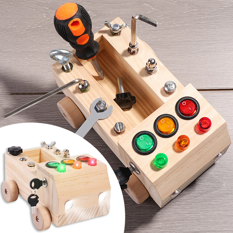 Ahşap Montessori Meşgul Kurulu - Board Game Organization incelemesi ve fiyatı