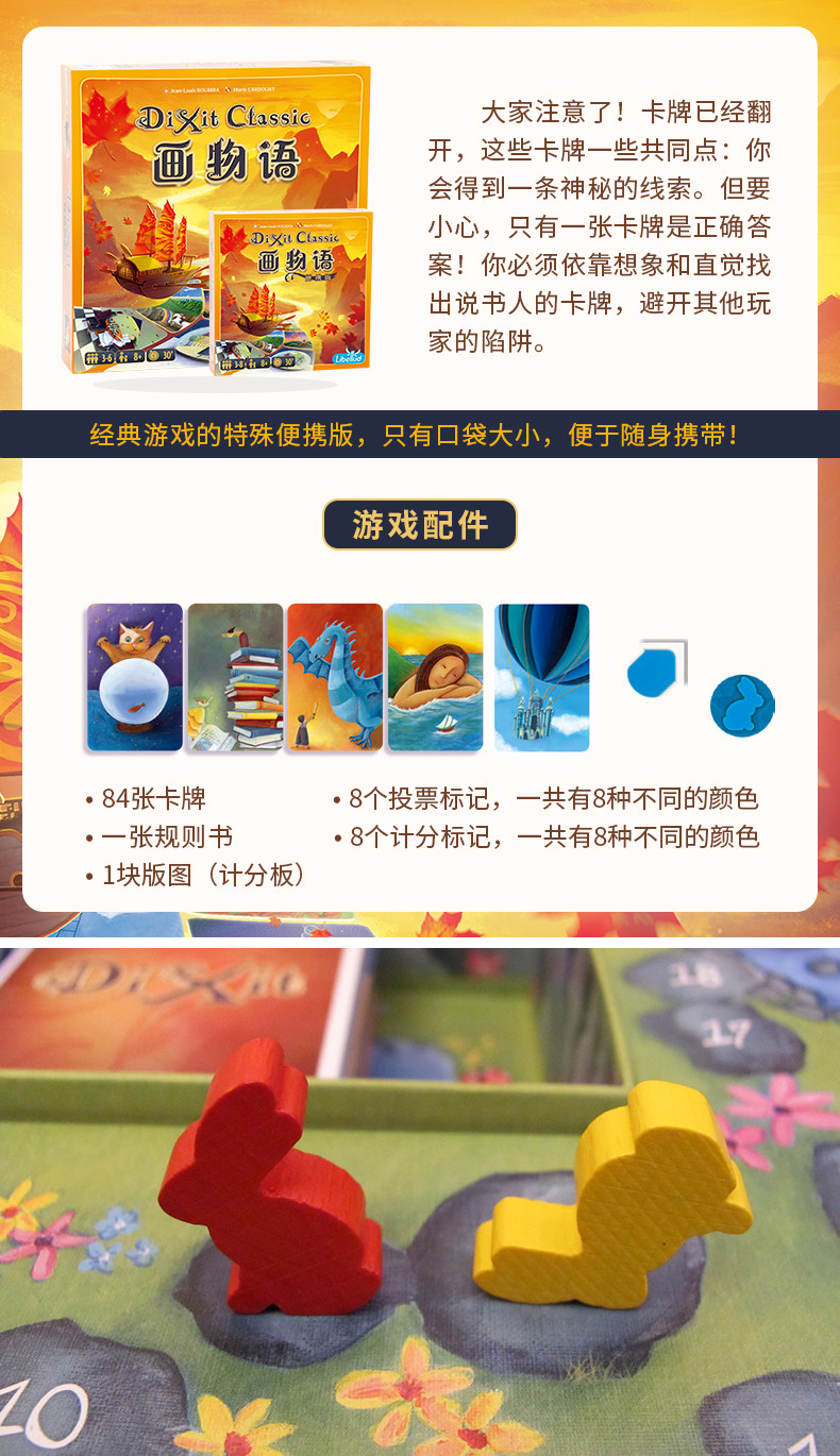 Asmodee DIXIT MATIC Klasik Çin - Board Game Bang incelemesi ve fiyatı
