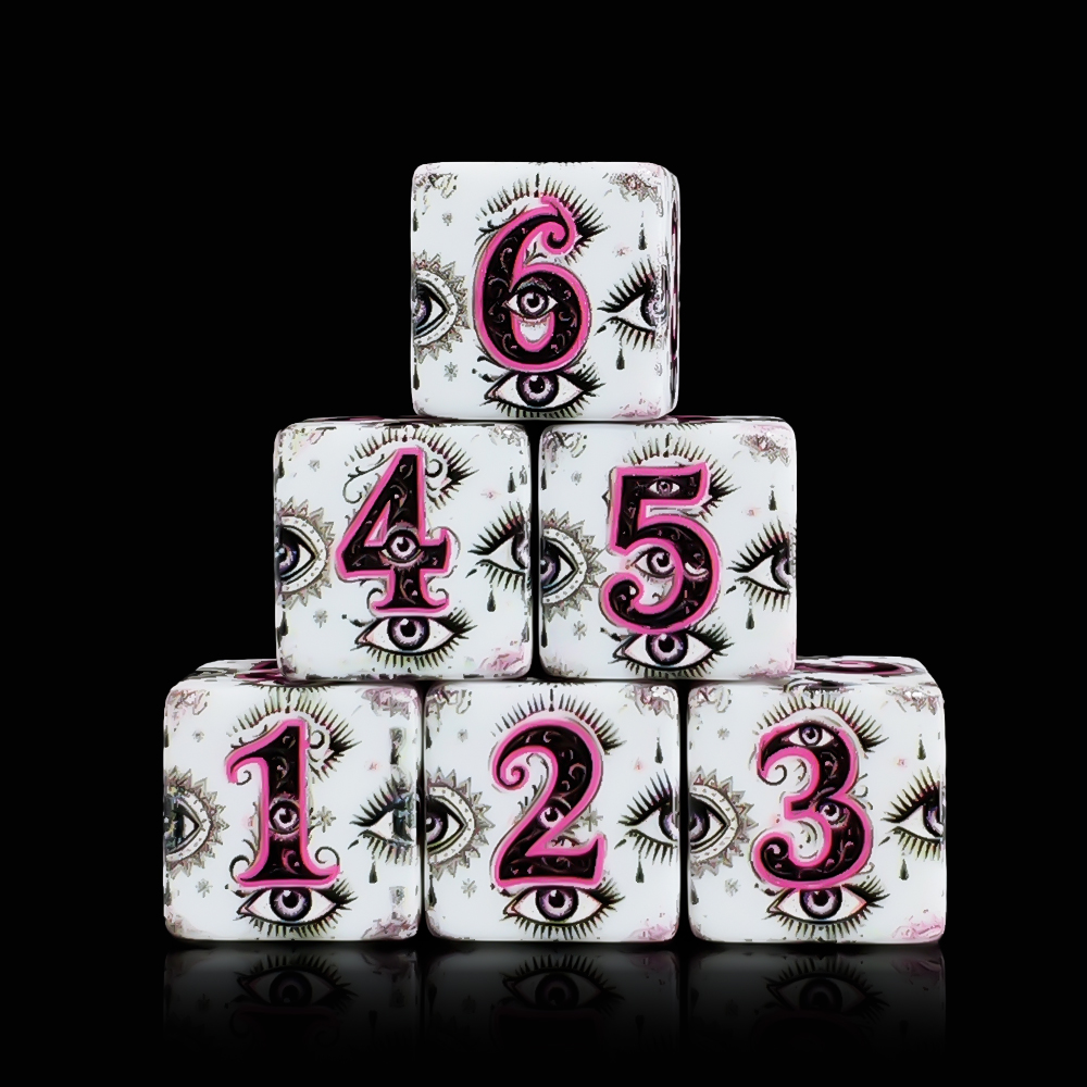 12 Adet 16MM D6 Akrilik Baskıl - Board Game Vintage incelemesi ve fiyatı