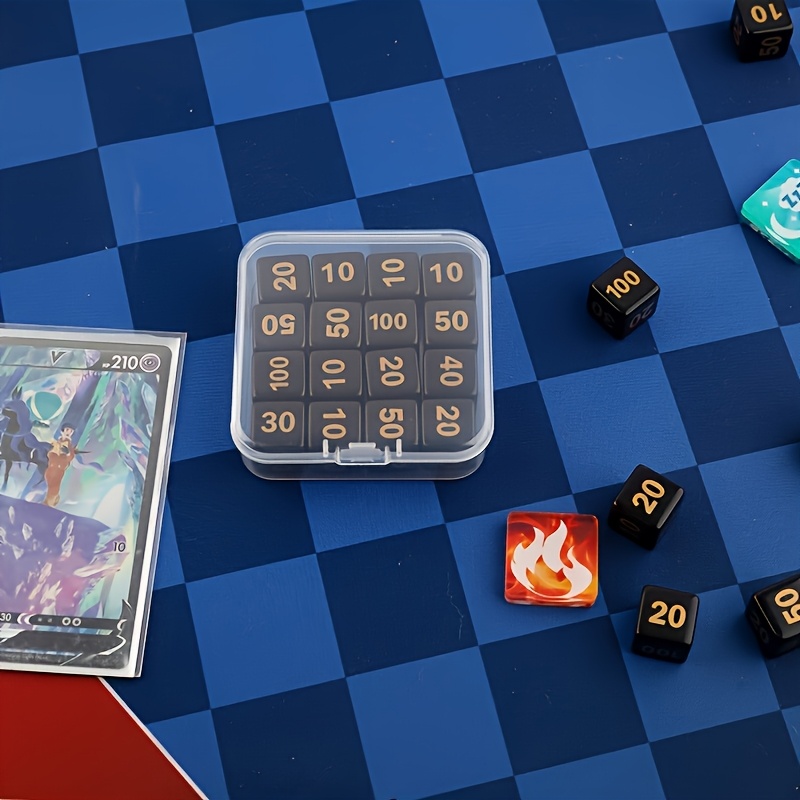 10 adet PTCG Sayacı Jetonu Zar - Game Token Counter incelemesi ve fiyatı