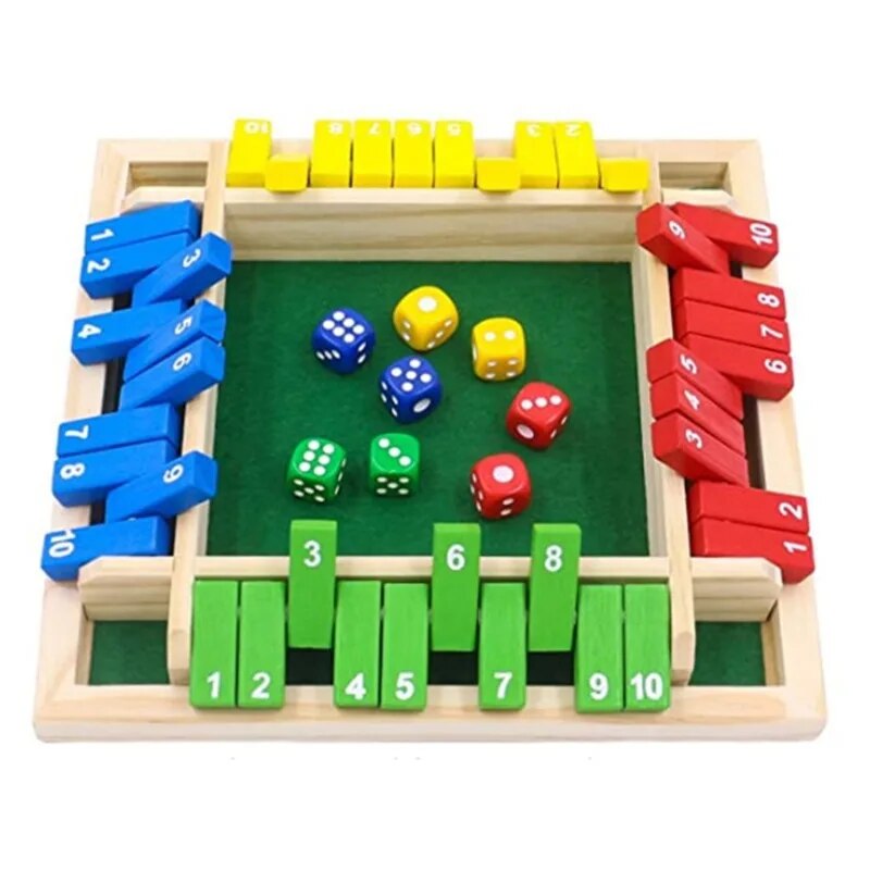 Ahşap Zar Masa Oyunu 4'lü Oyun - Board Game Organization incelemesi ve fiyatı